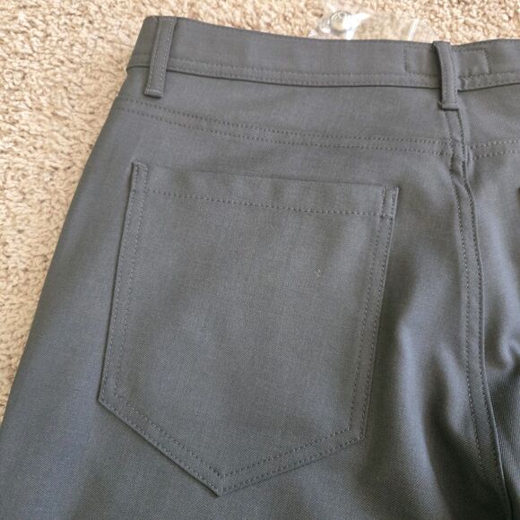 Unbound Merino Travel Pants Size 32 Gray 95% Merino Wool, Slim Fit, Hidden Zip - Picture 5 of 11